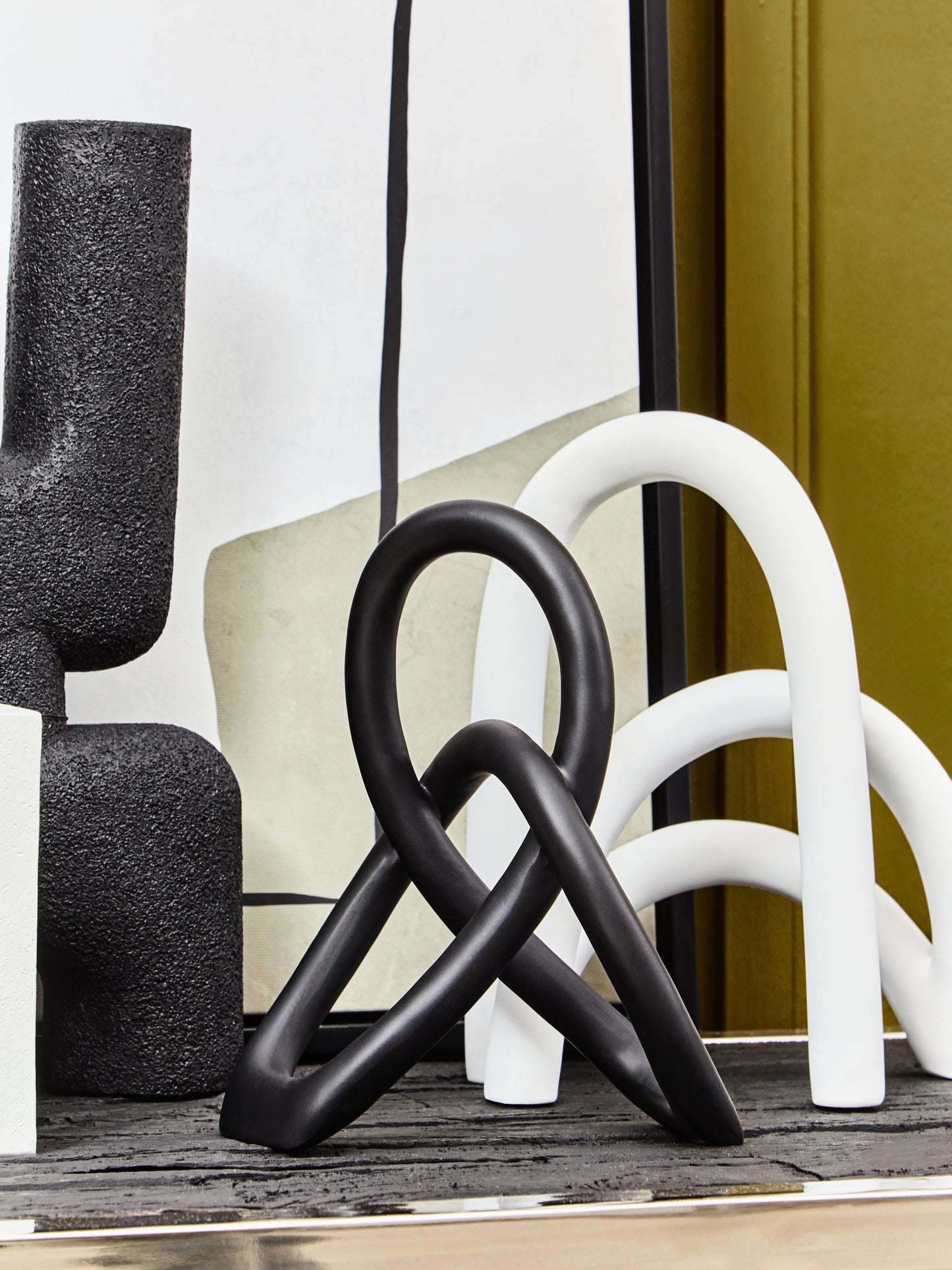Broc White Sculpture