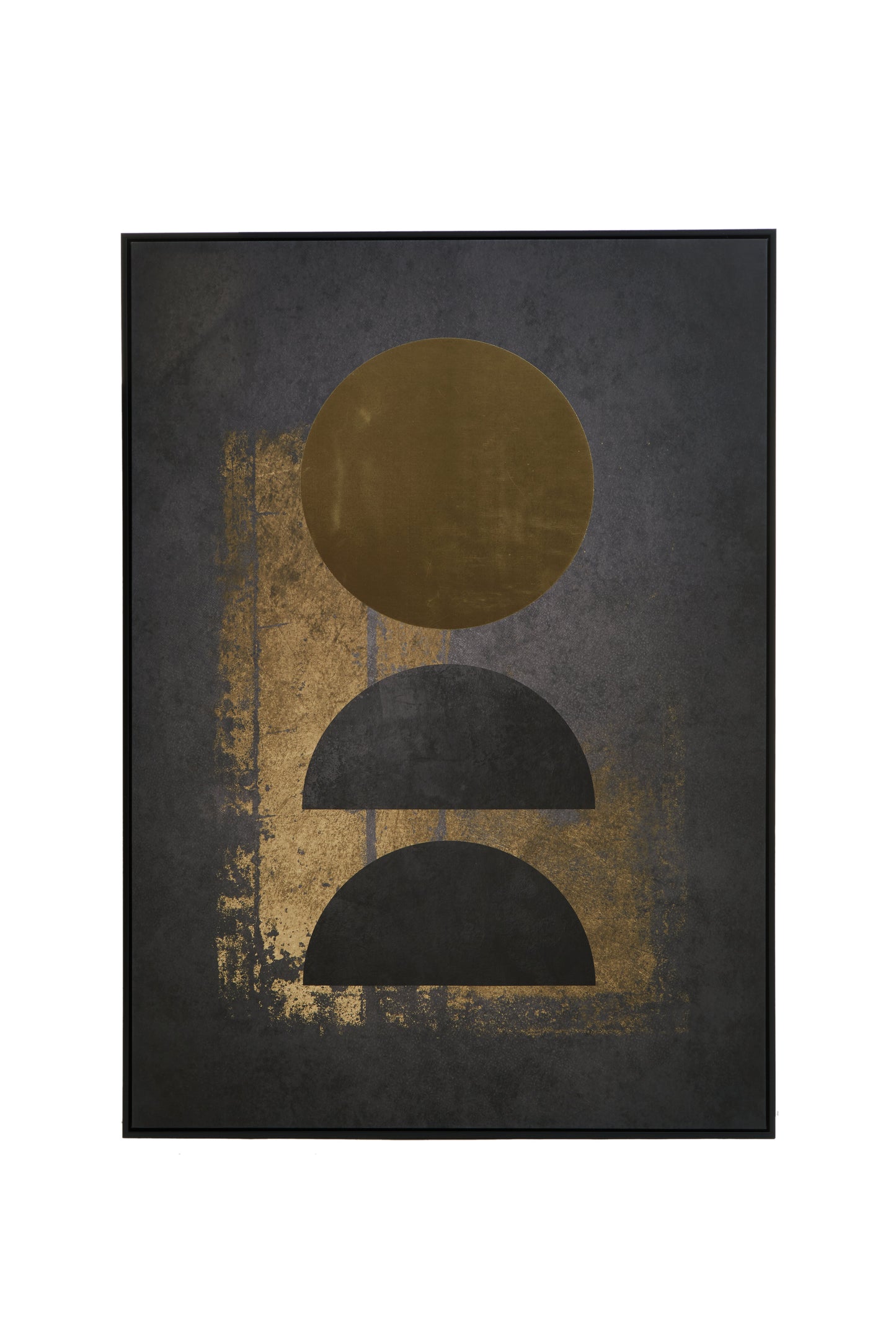 Astratto Gold Foil Canvas Wall Art