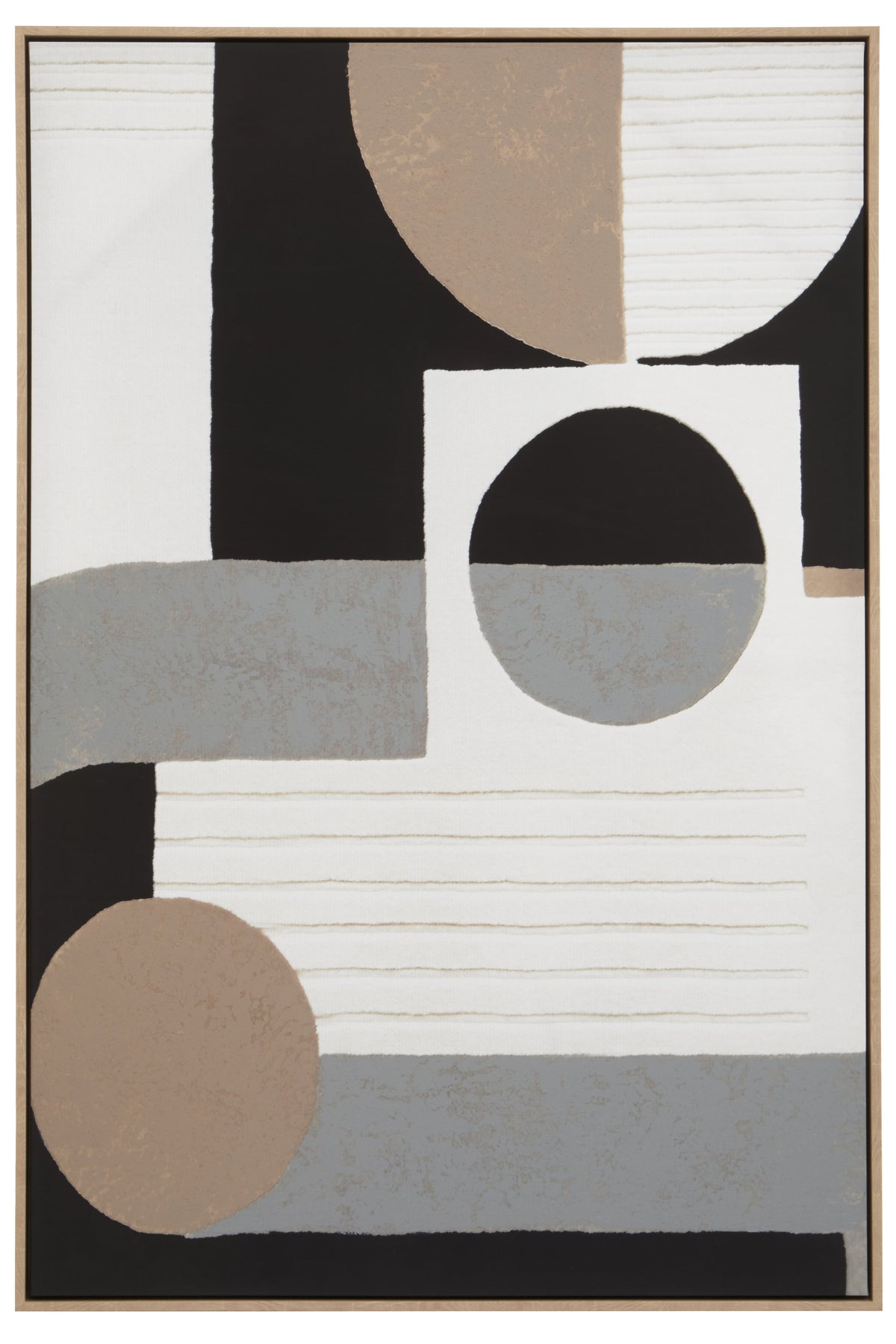 Astratto Abstract Wall Art with Geometric Design