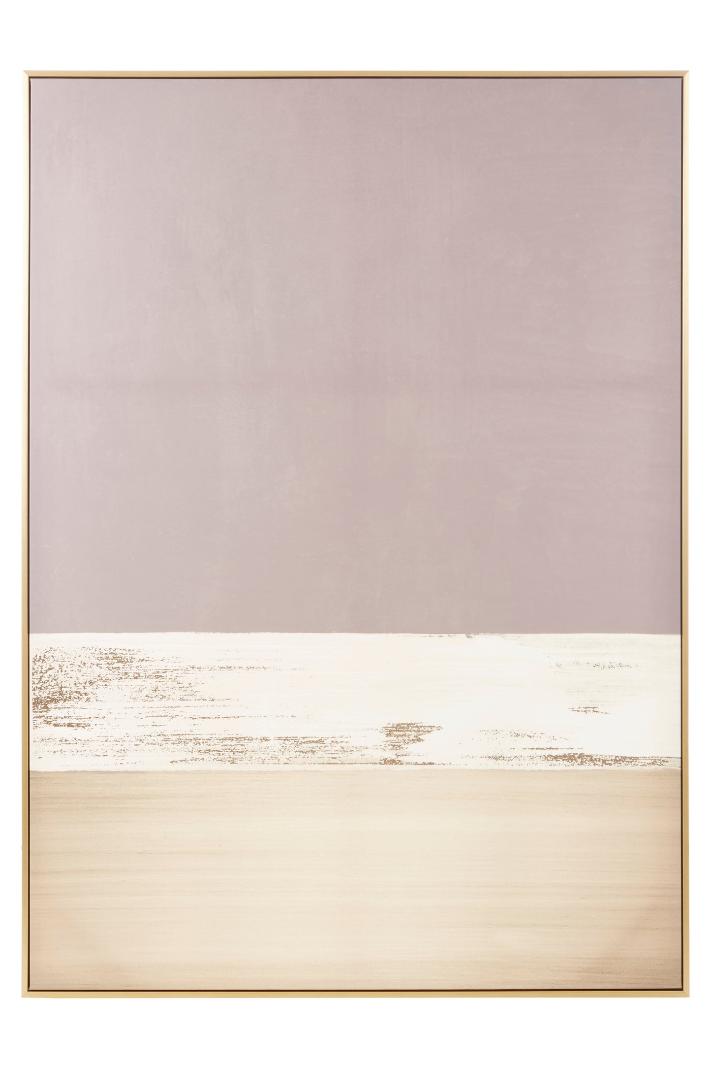 Astratto Canvas Gold and Grey Foil Wall Art