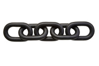 Cato Black Wood 5 Link Chain Sculpture