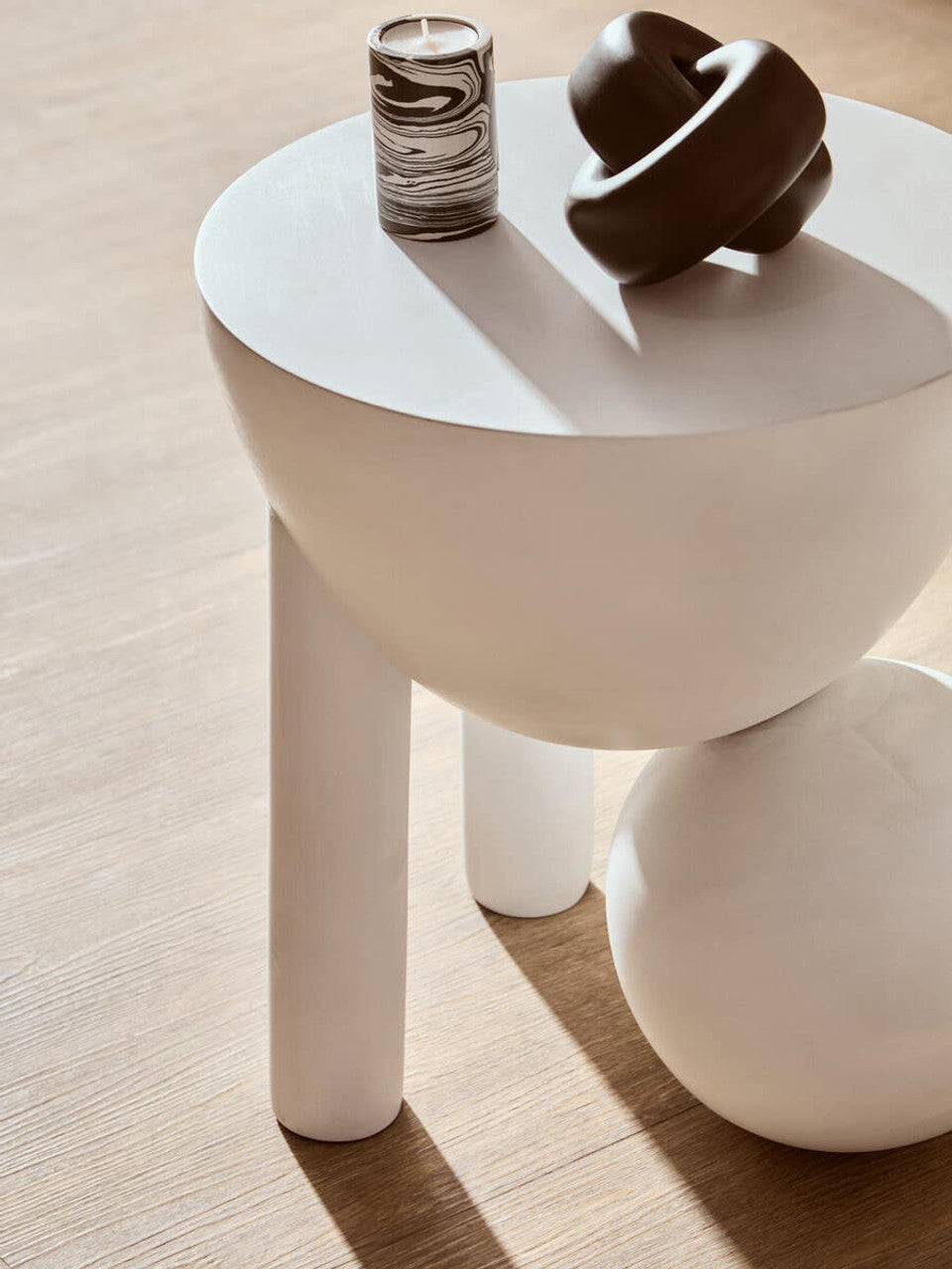 Cato Black Wood Small Knot Decor