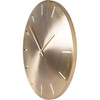 Santa Cruz Gold Metal Wall Clock 76cm Dia