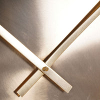 Santa Cruz Gold Metal Wall Clock 76cm Dia