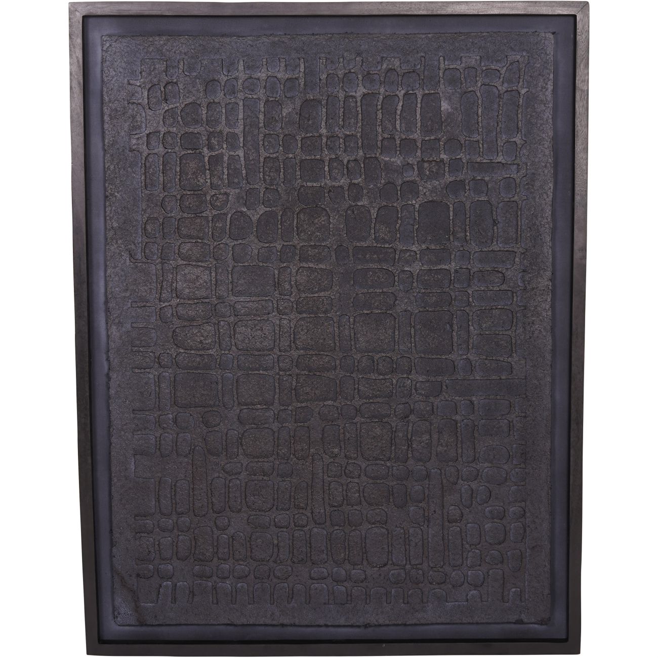 Trenton Large Black Framed Wall Art 100x130cm