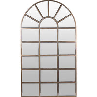 Gold Blakely Arch Floor Standing Mirror