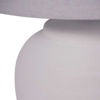Rhodes White Ceramic Lamp