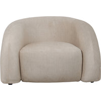 Casa Curved Snug Chair Cream