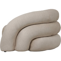 Casa Curved Snug Chair Cream