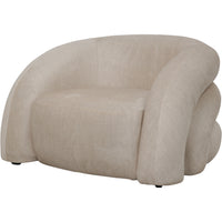 Casa Curved Snug Chair Cream
