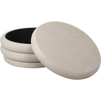 Casa Storage Ottoman Cream