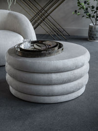Casa Storage Ottoman Cream