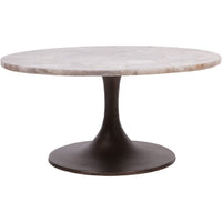 Bosworth Round Smokey Quartz Coffee Table