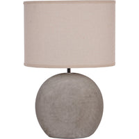 Lunara Textured Ceramic Table Lamp