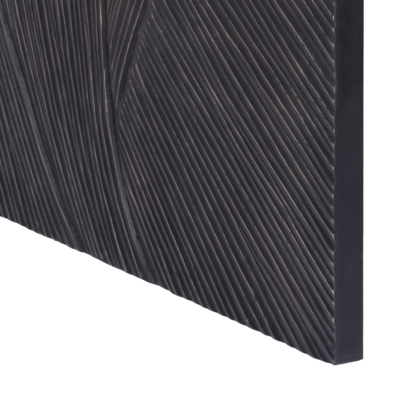 Golden Wave Geometric Wall Art 120x120cm