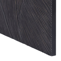 Golden Wave Geometric Wall Art 120x120cm