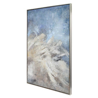 Windswept Heavy Textured Framed Canvas Wall Art 80x120cm