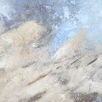 Windswept Heavy Textured Framed Canvas Wall Art 80x120cm