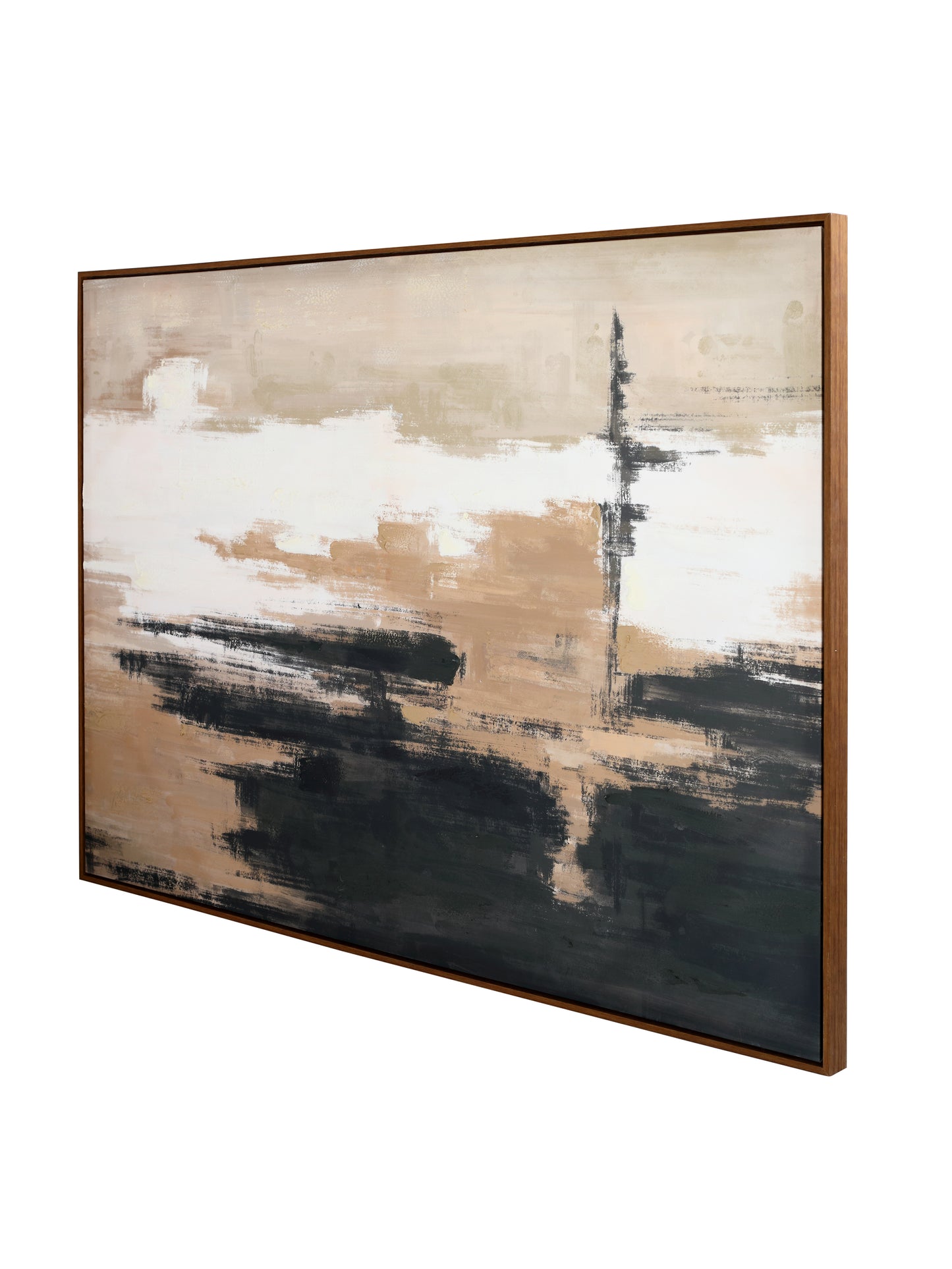 Sable Rise Hand Embellished Framed Canvas Wall Art 100x140cm