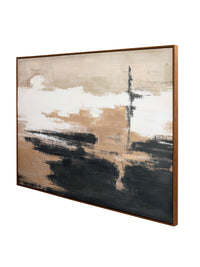 Sable Rise Hand Embellished Framed Canvas Wall Art 100x140cm