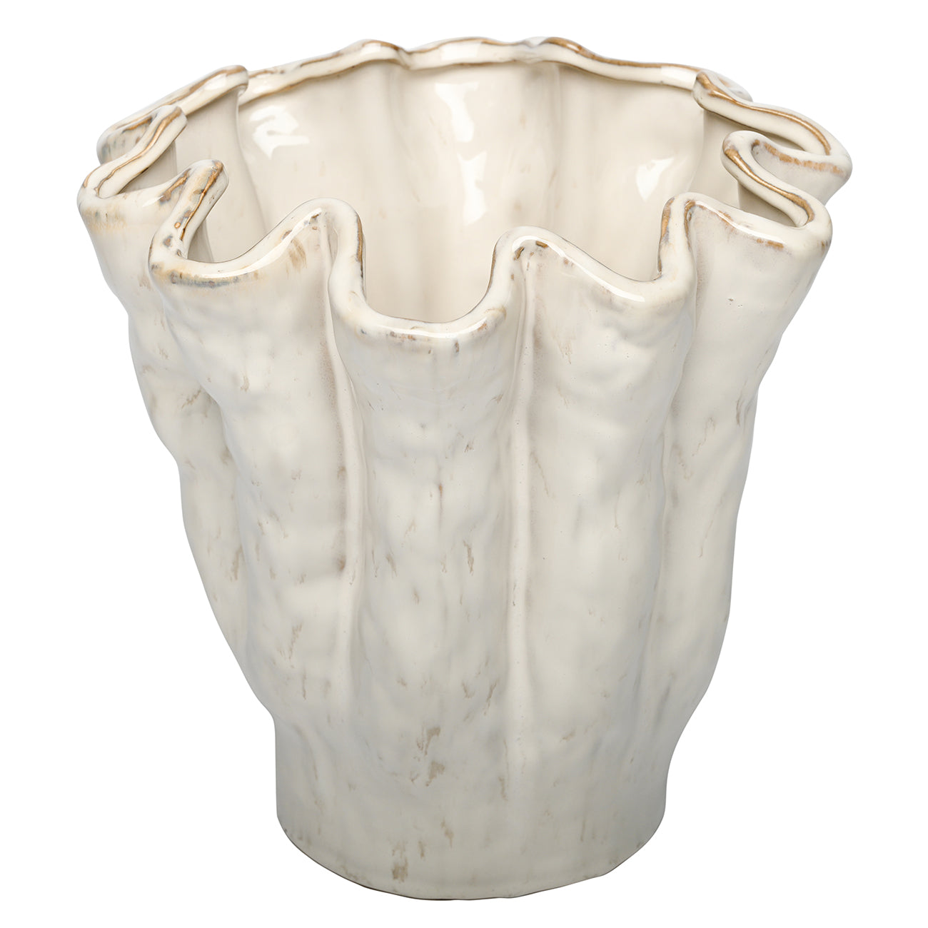 CORALIE GLAZED VASE MEDIUM