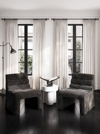 Nami Black Accent Chair