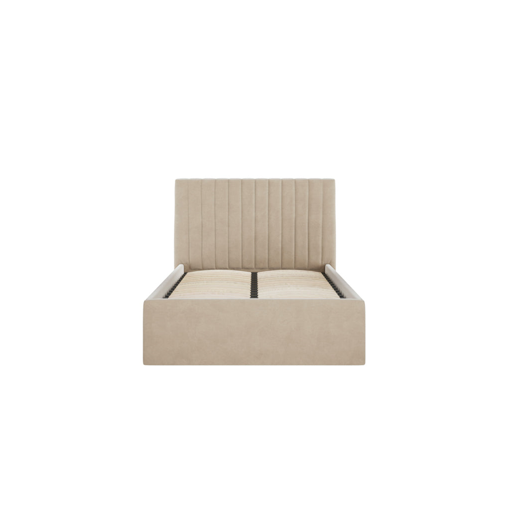 Berlin Beige Single Bed (4 sizes)