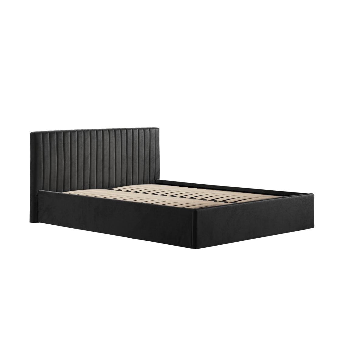 Berlin Black Double Bed (4 sizes)