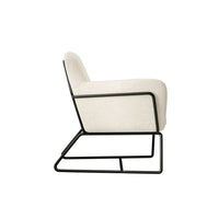Charles Ivory Boucle Chair