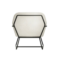 Charles Ivory Boucle Chair