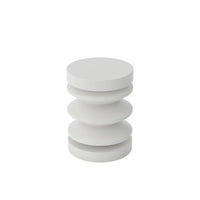 Iris White Side Table