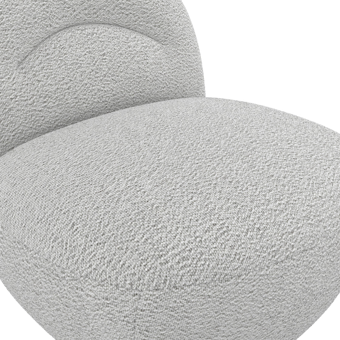 LANGHAM CLOUD GREY SWIVEL CHAIR