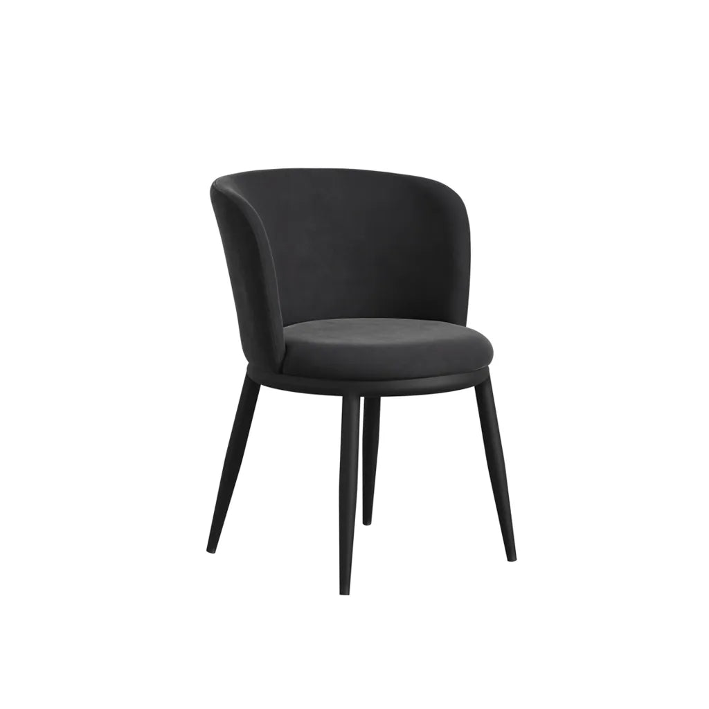 Nova Black Dining Chair (set of 2)