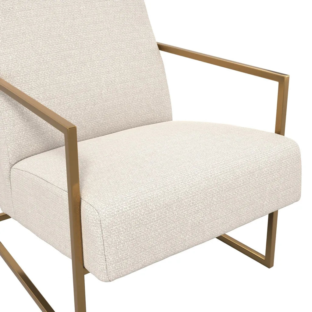 RITZ BEIGE / GOLD CHAIR