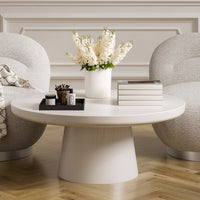 RUMI WHITE COFFEE TABLE