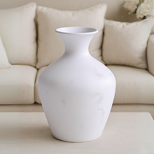Darcy Ellipse Stone Vase