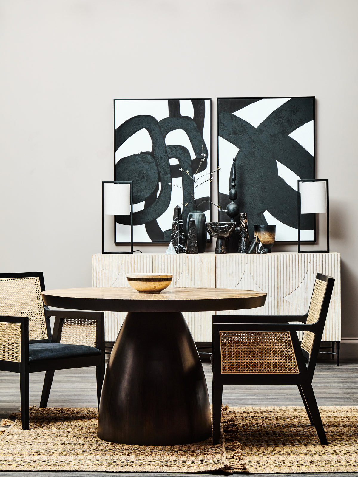 Astratto Set Of Two Abstract Wall Art