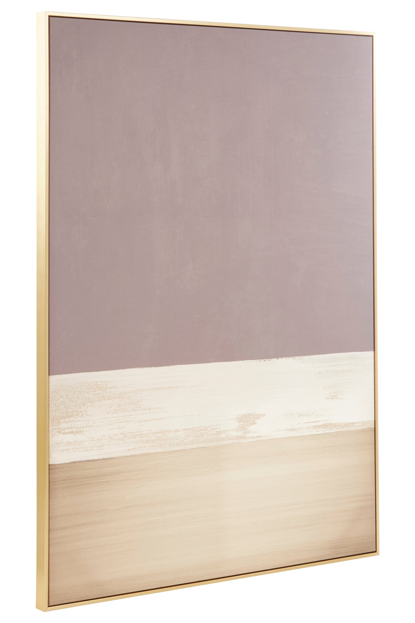 Astratto Canvas Gold and Grey Foil Wall Art
