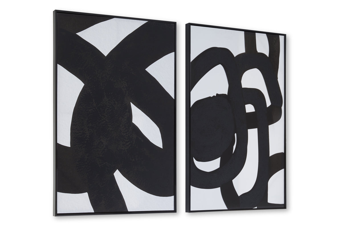 Astratto Set Of Two Abstract Wall Art