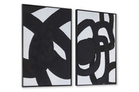 Astratto Set Of Two Abstract Wall Art