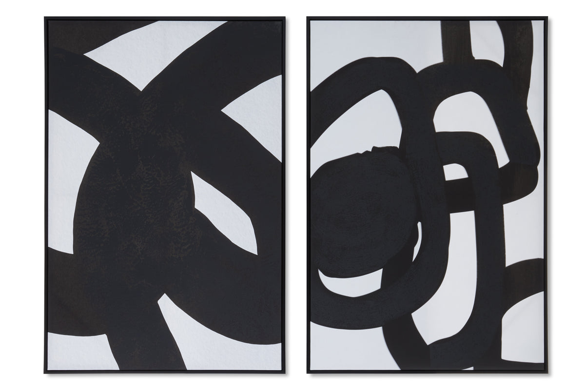 Astratto Set Of Two Abstract Wall Art