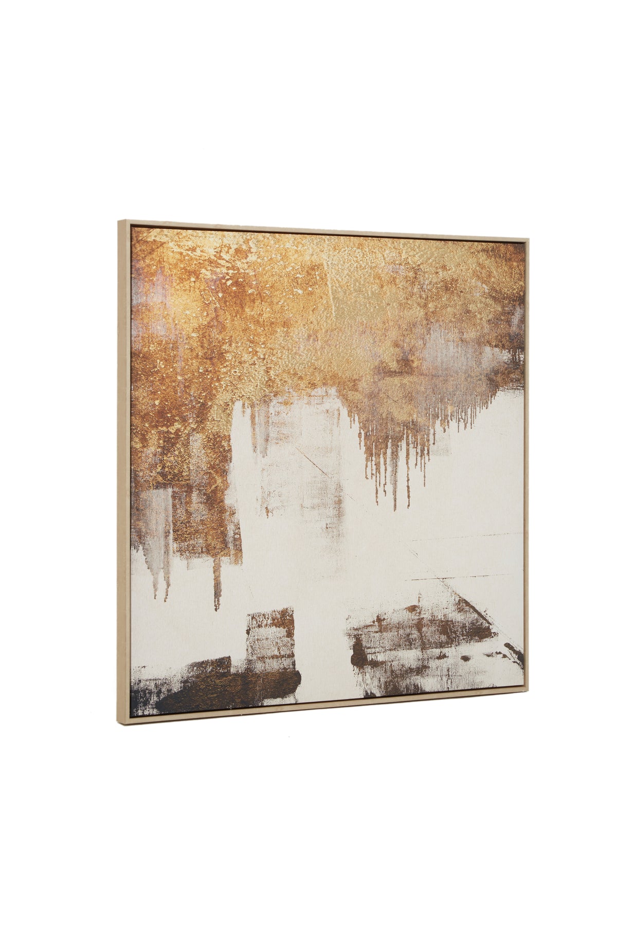 Astratto Abstract Gold Foil Wall Art