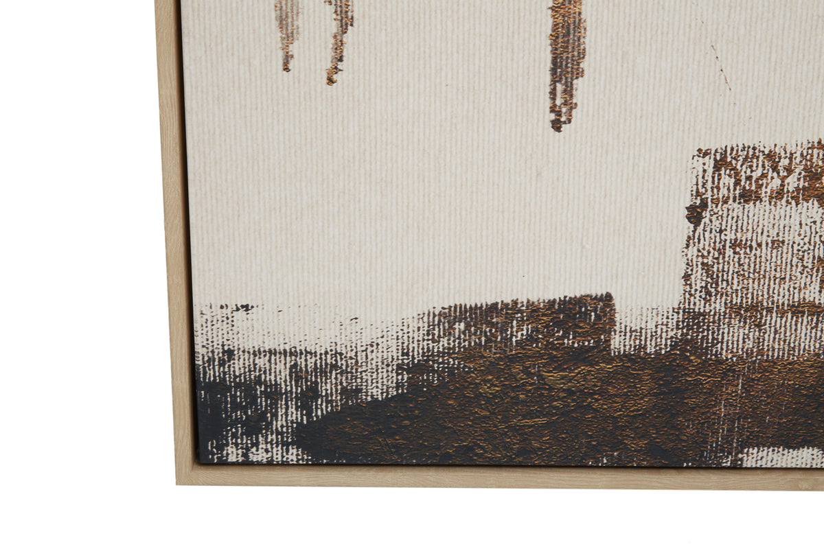 Astratto Abstract Gold Foil Wall Art