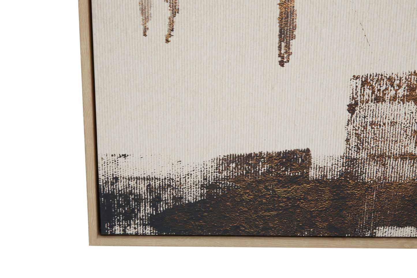Astratto Abstract Gold Foil Wall Art