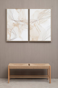 Astratto Set Of Two Natural Abstract Wall Art