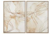 Astratto Set Of Two Natural Abstract Wall Art