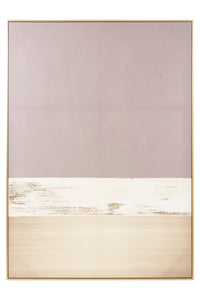 Astratto Canvas Gold and Grey Foil Wall Art