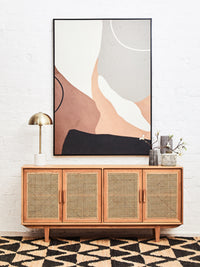 Astratto Neutral Abstract Canvas Wall Art