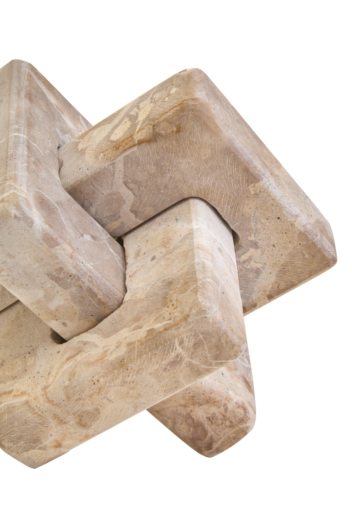 Santino Chocolate Marble Knot Sculpture