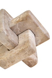 Santino Chocolate Marble Knot Sculpture